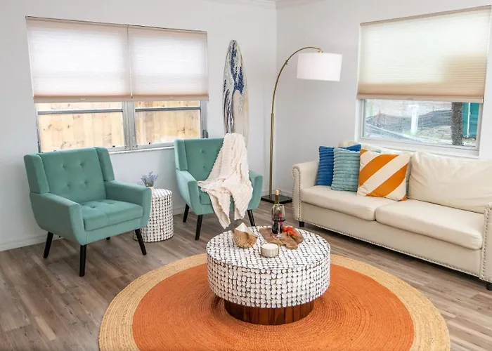 Gulf Coast Escape • Grill + Cornhole • Workspace